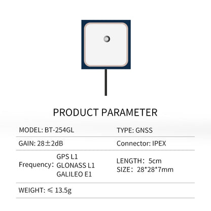 Beitian High Gain Internal GPS Satellite Navigation Antenna for Boat and Vessel Ceramic Antenna  BT-182B