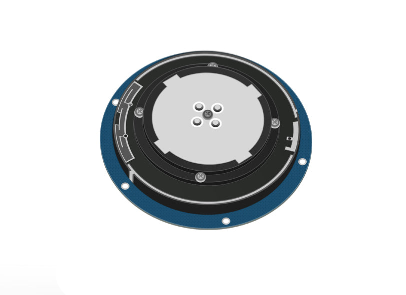 Beitian BT-304B Bluetooth GNSS/WiFi/4G 3-in-1 full-band antenna, underside mounting view
