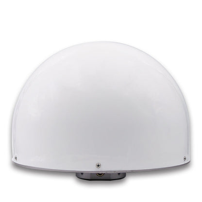 Beitian BT-4N04A RTK GNSS reference station antenna, white dome radome main view