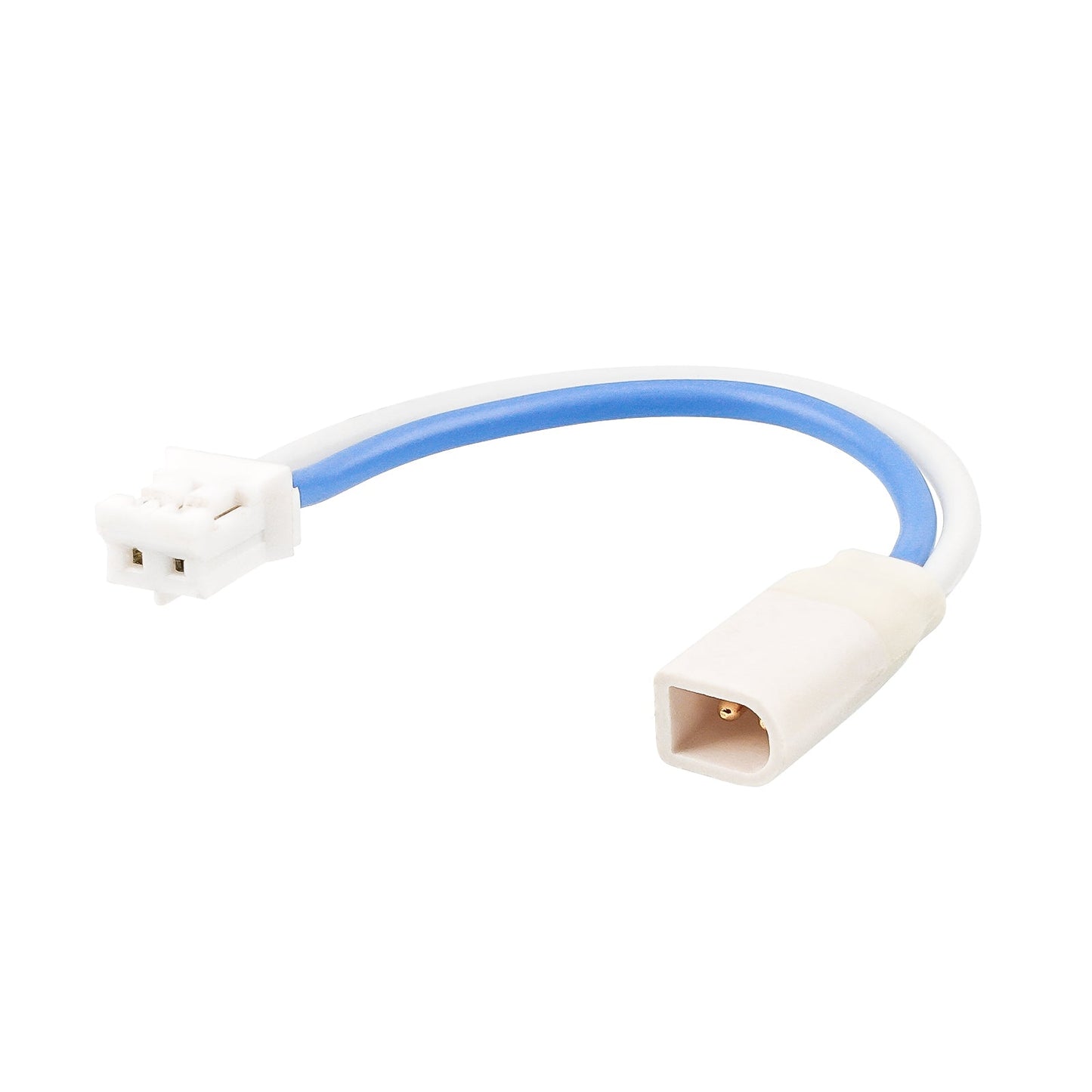BT2.0-PH2.0 Adapter Cable with white housings, close view of both connector ends