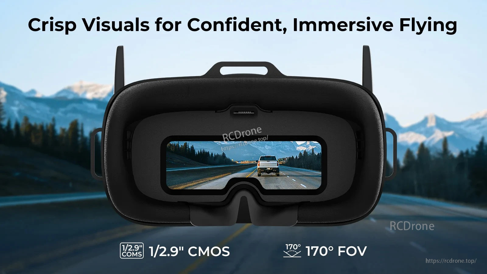 Aquila20 HD FPV Kit - crisp visuals for confident and immersive flying