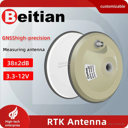 Beitian BT-800S GNSS Survey Antenna RTK measuring antenna promotional graphic