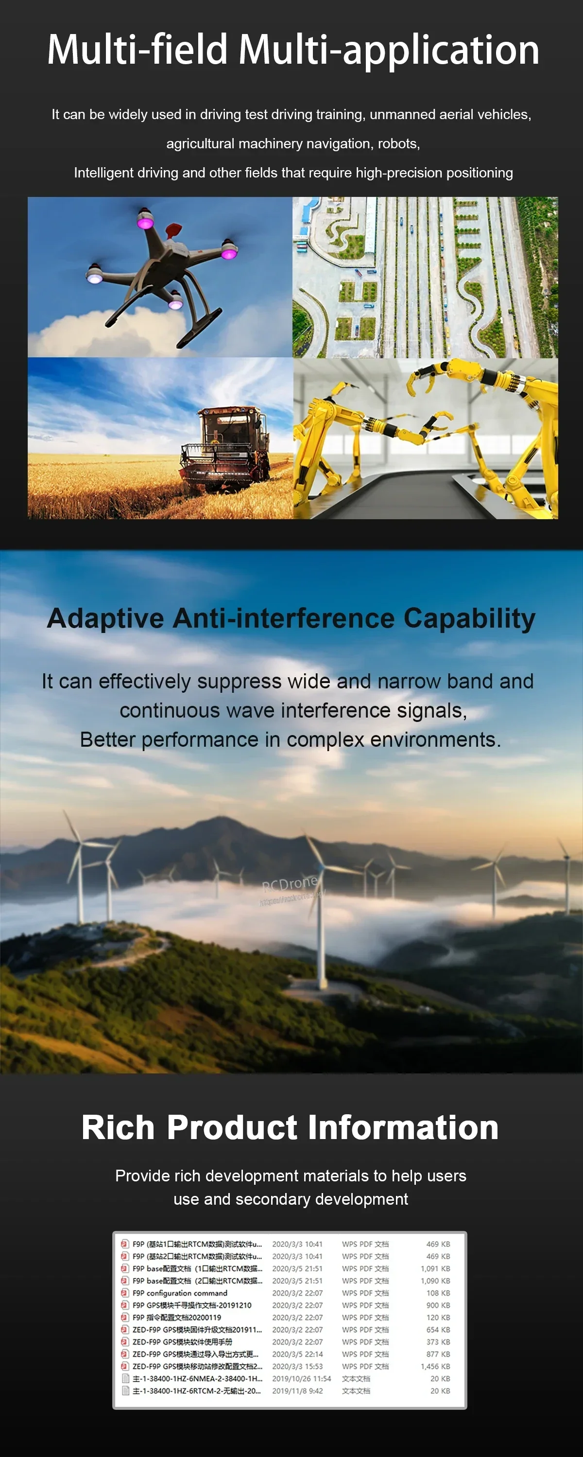 Application scenarios and anti-interference overview for Beitian high-precision RTK GNSS positioning module