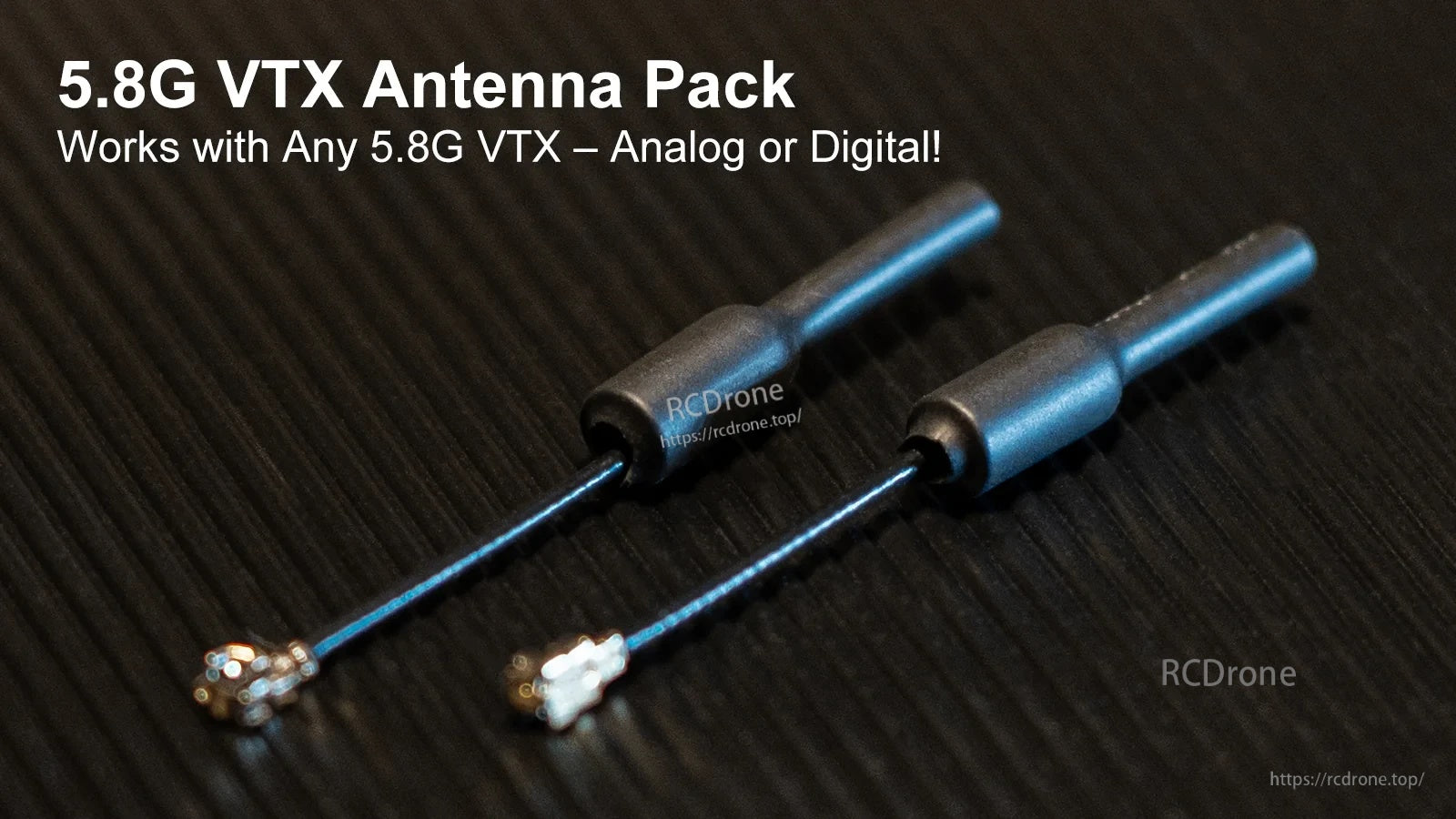 BetaFPV 5.8G VTX antenna pack with U.FL connector for 5.1–6.0GHz analog or digital FPV VTX