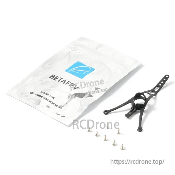BetaFPV Air II Canopy package contents: PP canopy, screws, and Betafpv bag for the 1PCS option