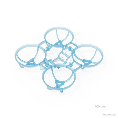 BetaFPV Air65 II brushless whoop frame in light blue, angled view with four 33mm ducts