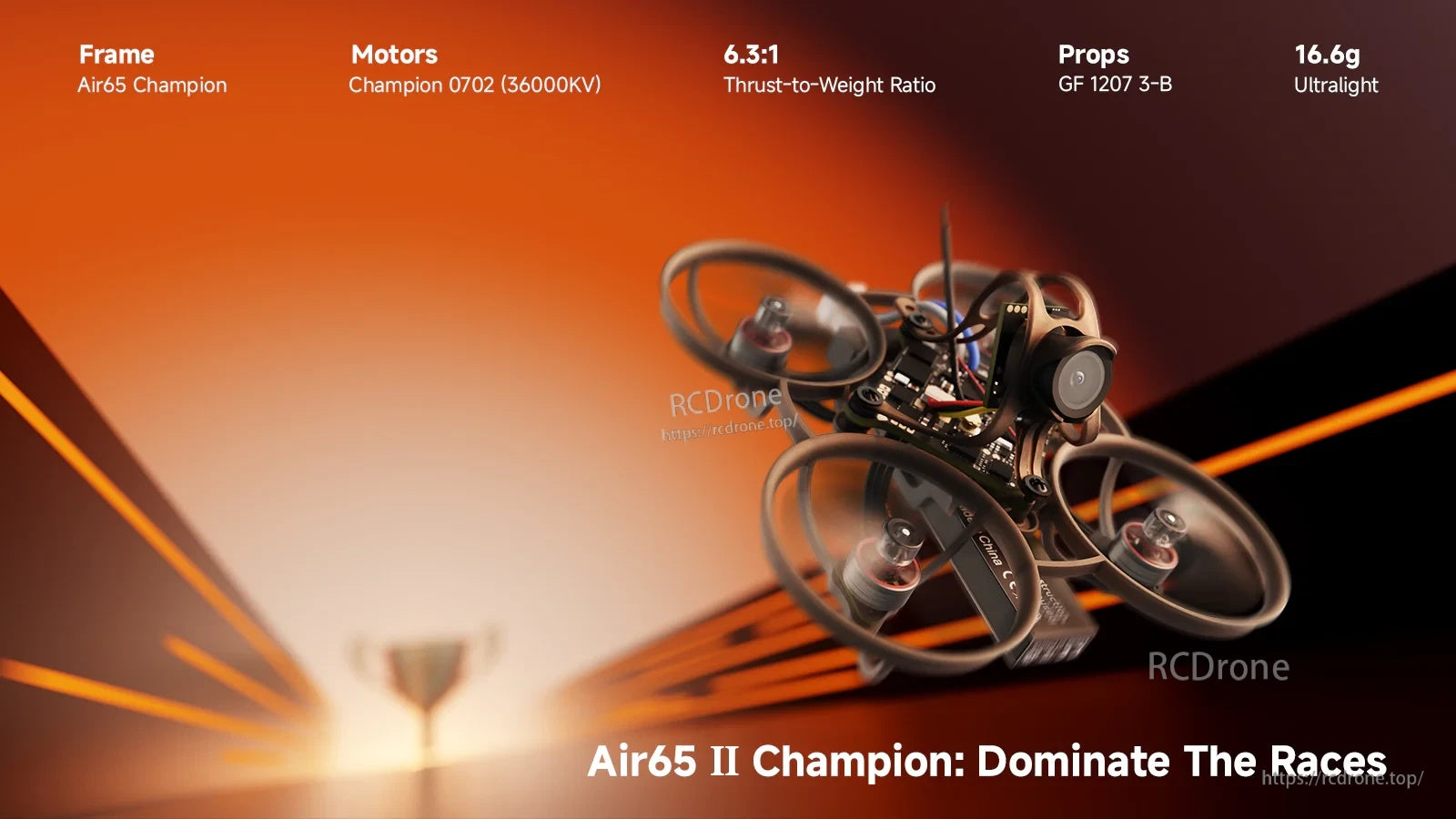BetaFPV Air65 II Brushless Whoop Quadcopter
