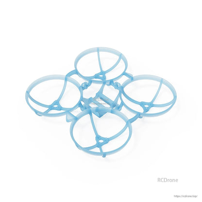 BetaFPV Air75 II 75mm brushless whoop frame in blue, angled view with four prop guard ducts