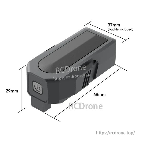 Aquila20 Exclusive Battery dimensions