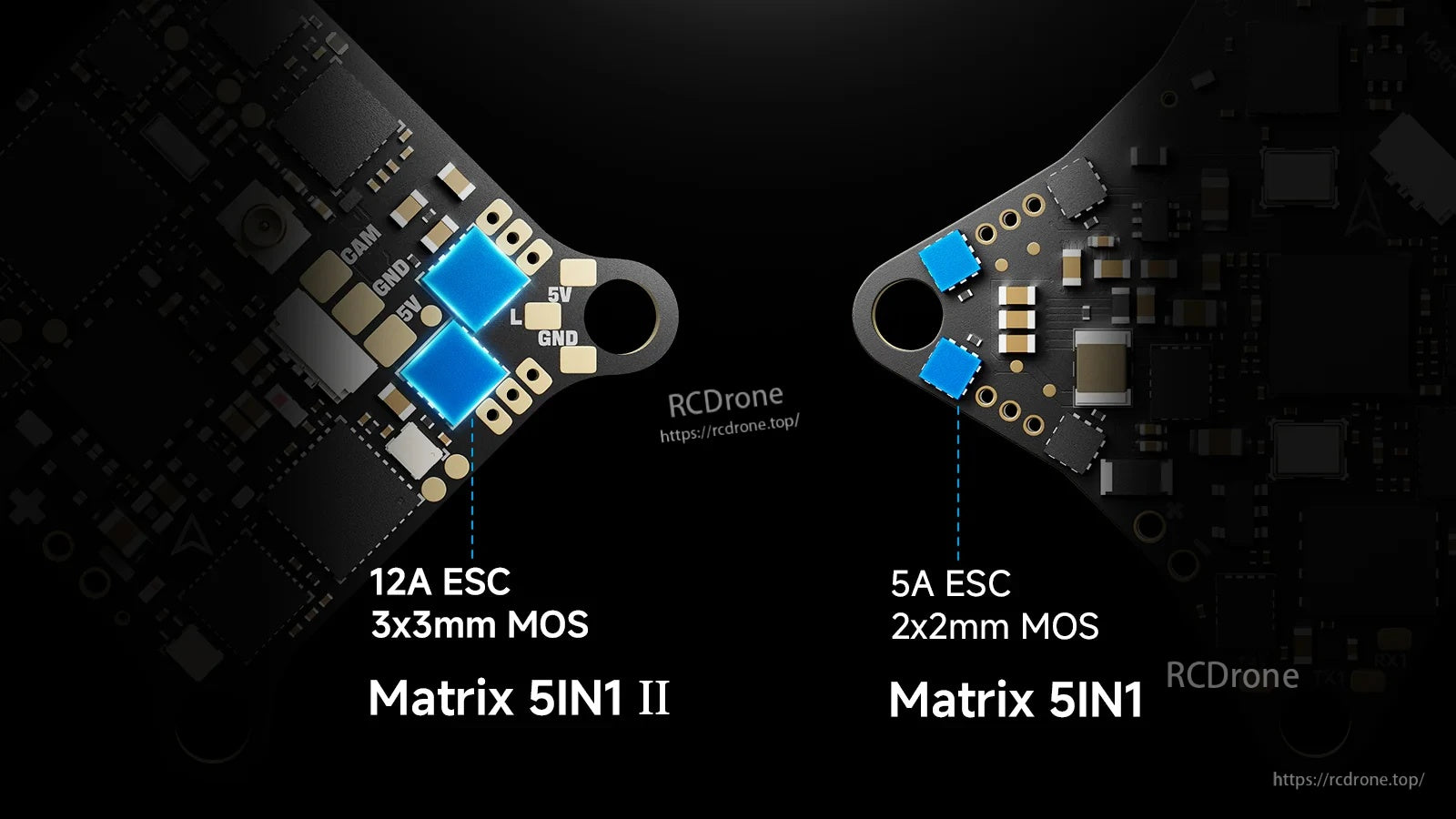 BetaFPV Matrix 1S Brushless Flight Controller (5IN1 II)