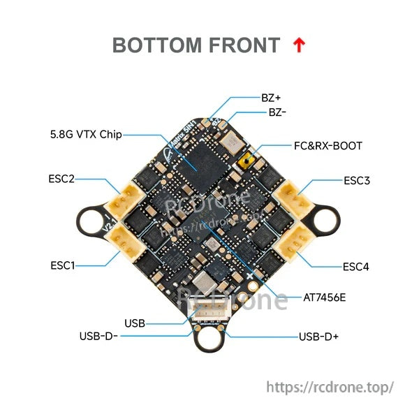 BetaFPV Matrix 1S Brushless Flight Controller (5IN1 II)