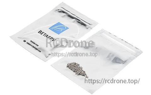 BETAFPV replacement motor fixing screws pack in zip bags, spare parts set for Air/Meteor/Cetus series builds