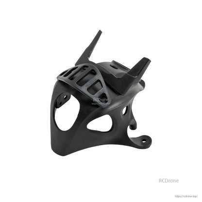 BetaFPV Micro Canopy in black, front-left view showing vented top guard and mounting tabs