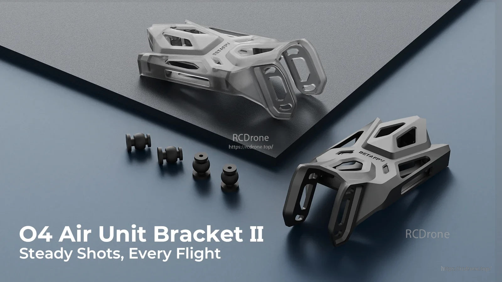 O4 Air Unit Bracket II - steady shots, every flight