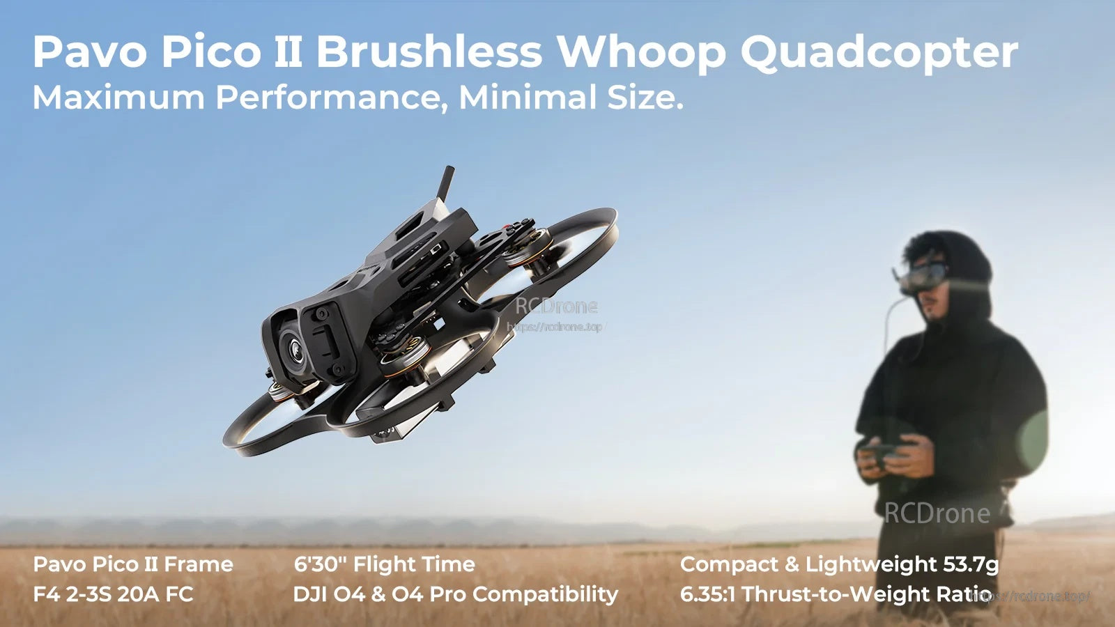 BetaFPV Pavo Pico II Brushless Whoop Quadcopter