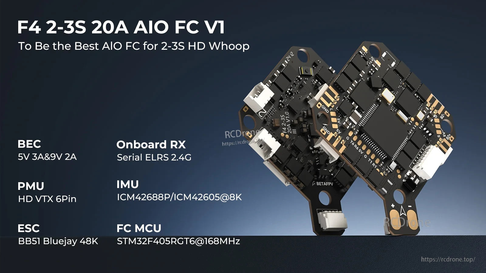 BetaFPV Pavo Pico II Brushless Whoop Quadcopter