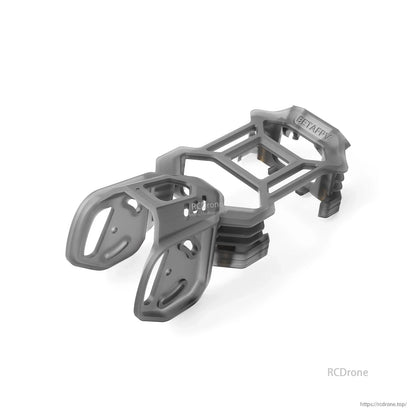 Camera canopy bracket set in gray and black, side-by-side view