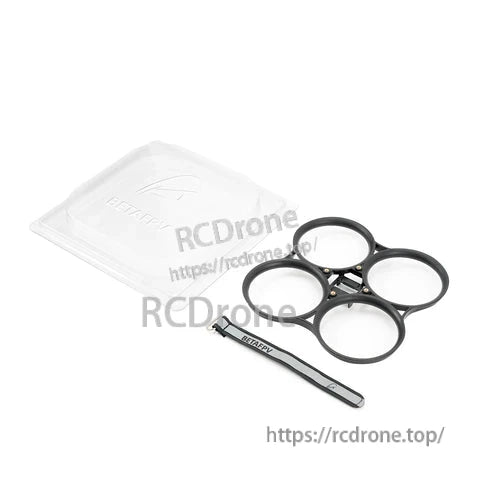 Duct set and battery strap included with the Pavo20 Pro cinewhoop frame kit in retail packaging