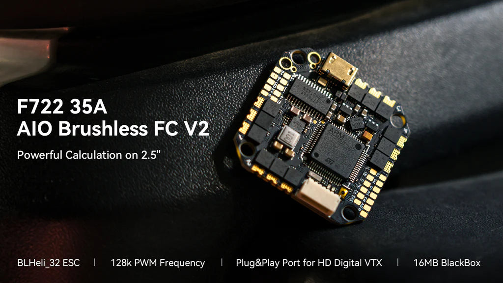 The BetaFPV Pavo25 V2 is a small but powerful 2.5-inch brushless whoop FPV drone with advanced features.