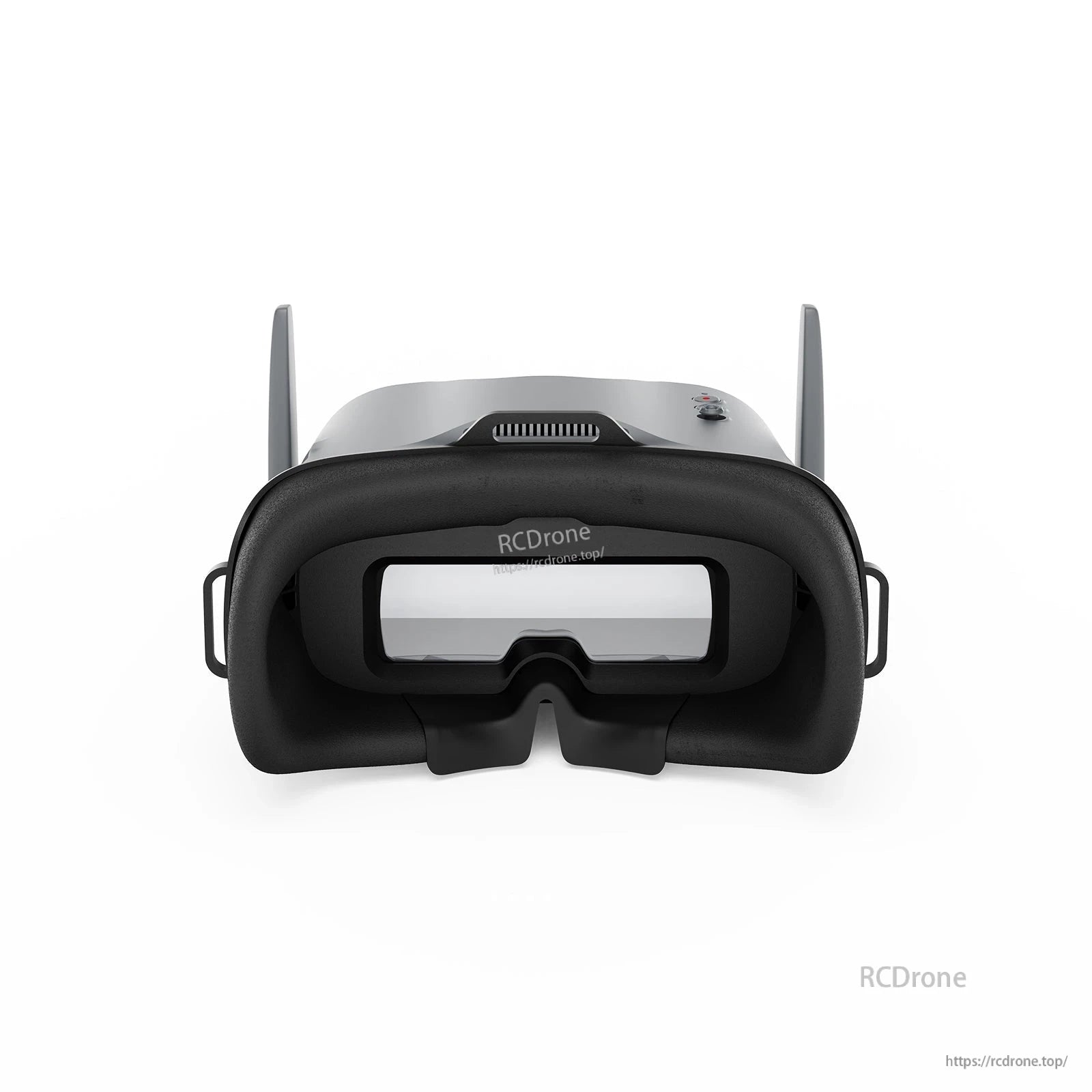 BetaFPV VR04 HD FPV Goggle, BetaFPV VR04 HD FPV box goggles with dual antennas, cushioned foam faceplate, and top control buttons
