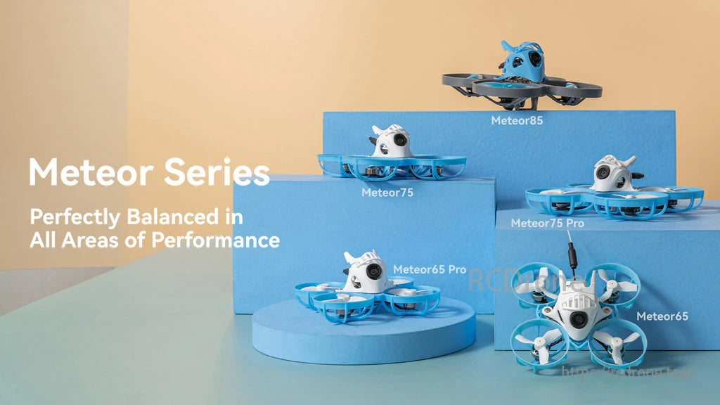 BetaFPV, Meteor Series drones: Perfectly balanced in all areas of performance.