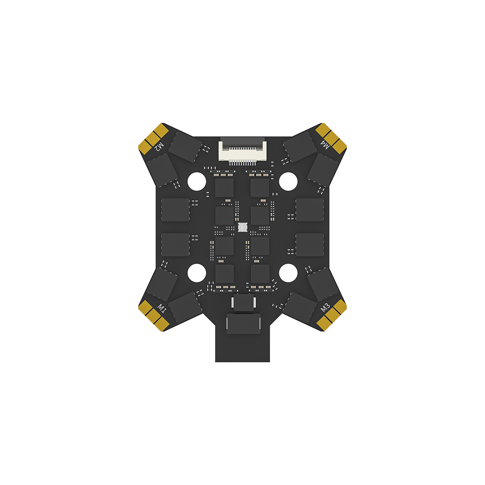 iFlight Borg 60R 4-in-1 ESC for Racing FPV Drones – 3–8S, 60A, Anti-Spark + TVS, High Polymer Cap, BLHeli_32