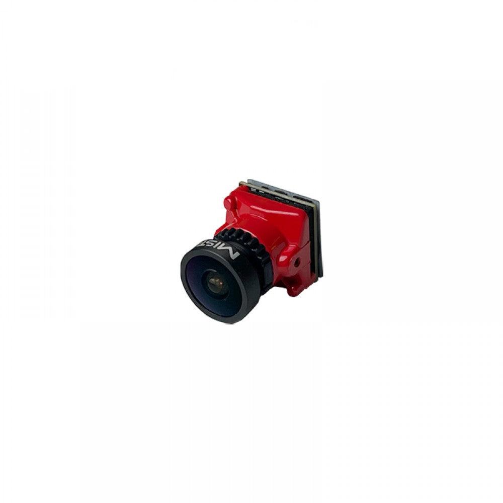 Boscam BOS005 FPV Camera, Multi-language support available for English, Chinese, German, Italian, and Russian.