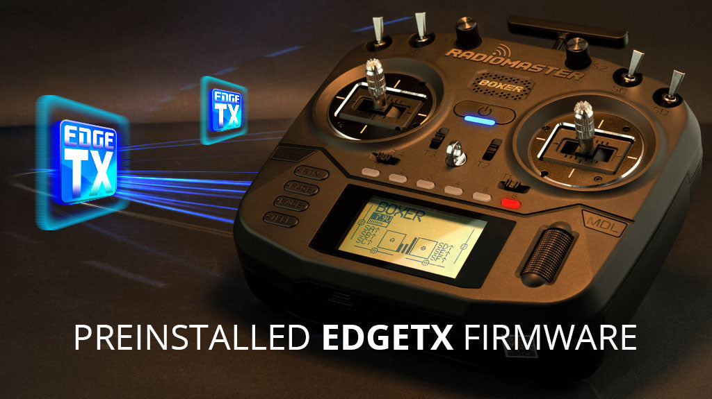 "ion D PREINSTALLED EDGETX FIRMWARE Radidrast