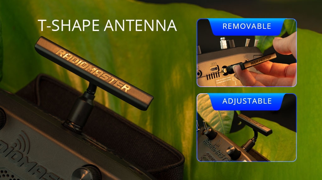 T-SHAPE ANTENNA REMOVABLE ADJUSTABLE RA