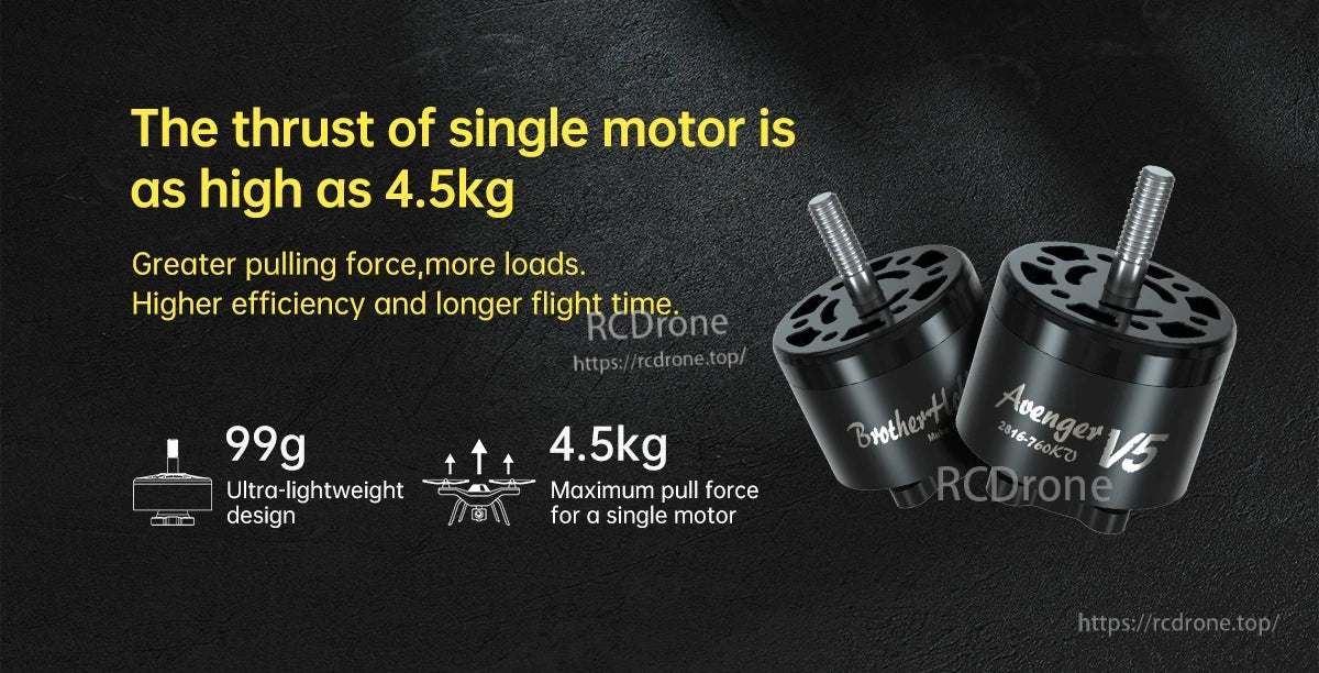 BrotherHobby Avenger 2816 V5 760KV Motor(CW)