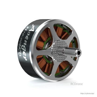 BrotherHobby Avenger 3110 brushless motor with open-frame housing, copper windings, and front mounting shaft