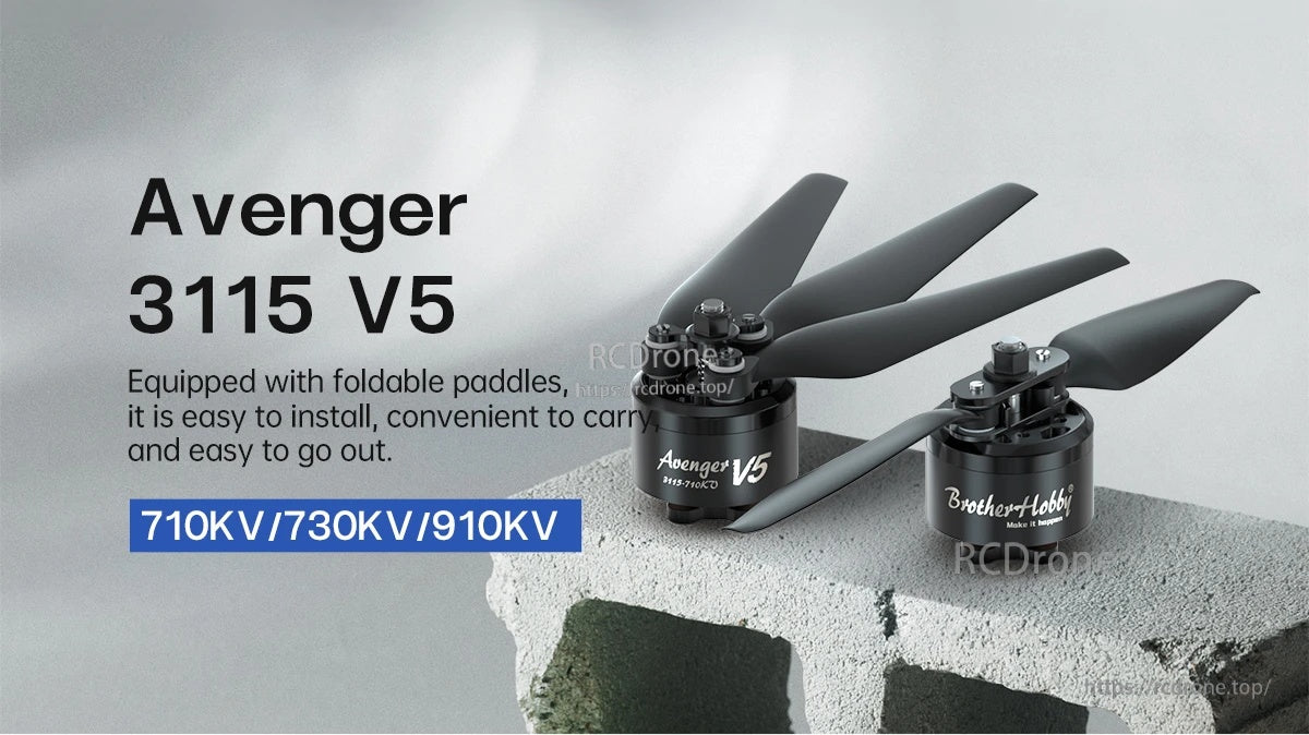 BrotherHobby Avenger 3115 V5 710KV/730KV/910KV Motor(CW)