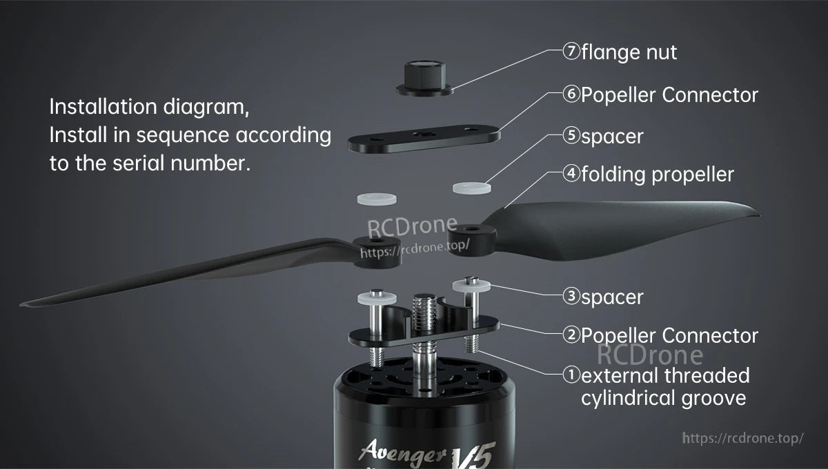 BrotherHobby Avenger 3115 V5 710KV/730KV/910KV Motor(CW)