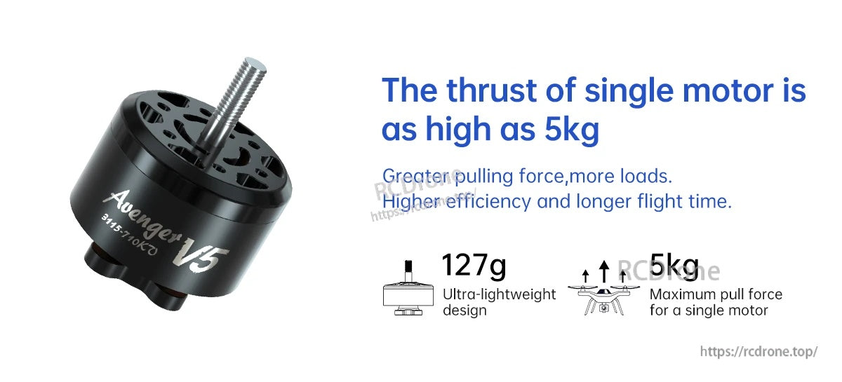 BrotherHobby Avenger 3115 V5 710KV/730KV/910KV Motor(CW)