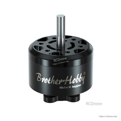 BrotherHobby Avenger 3115 V5 CW brushless motor with black housing and threaded prop shaft