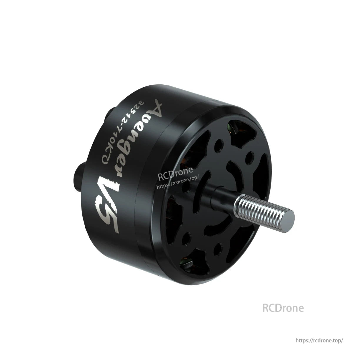 BrotherHobby Avenger V5 32512 710KV brushless motor with black housing and threaded M5 shaft