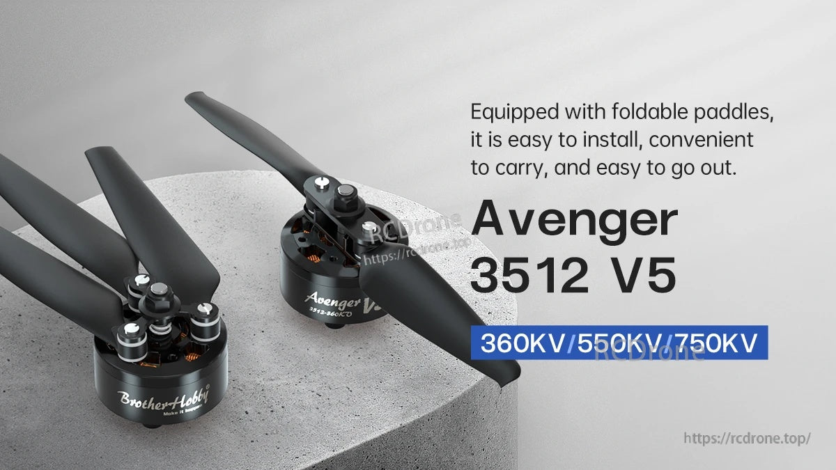 BrotherHobby Avenger 3512 V5 360KV/550KV/750KV Motor(CW)