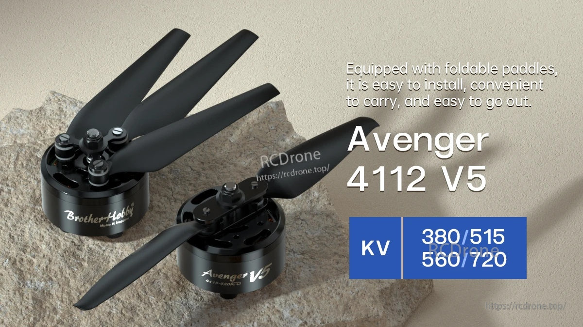 BrotherHobby Avenger 4112 V5 560KV/720KV Motor(CW)
