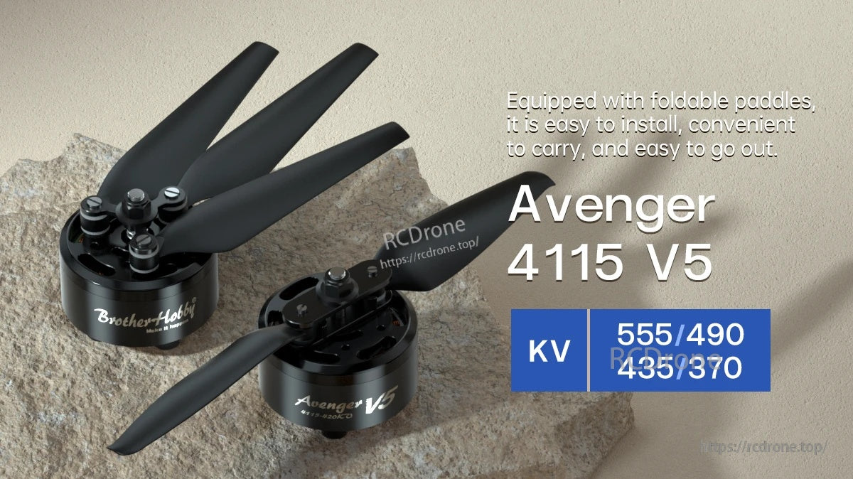 BrotherHobby Avenger 4115 V5 370KV/420KV/490KV/555KV Motor(CW)