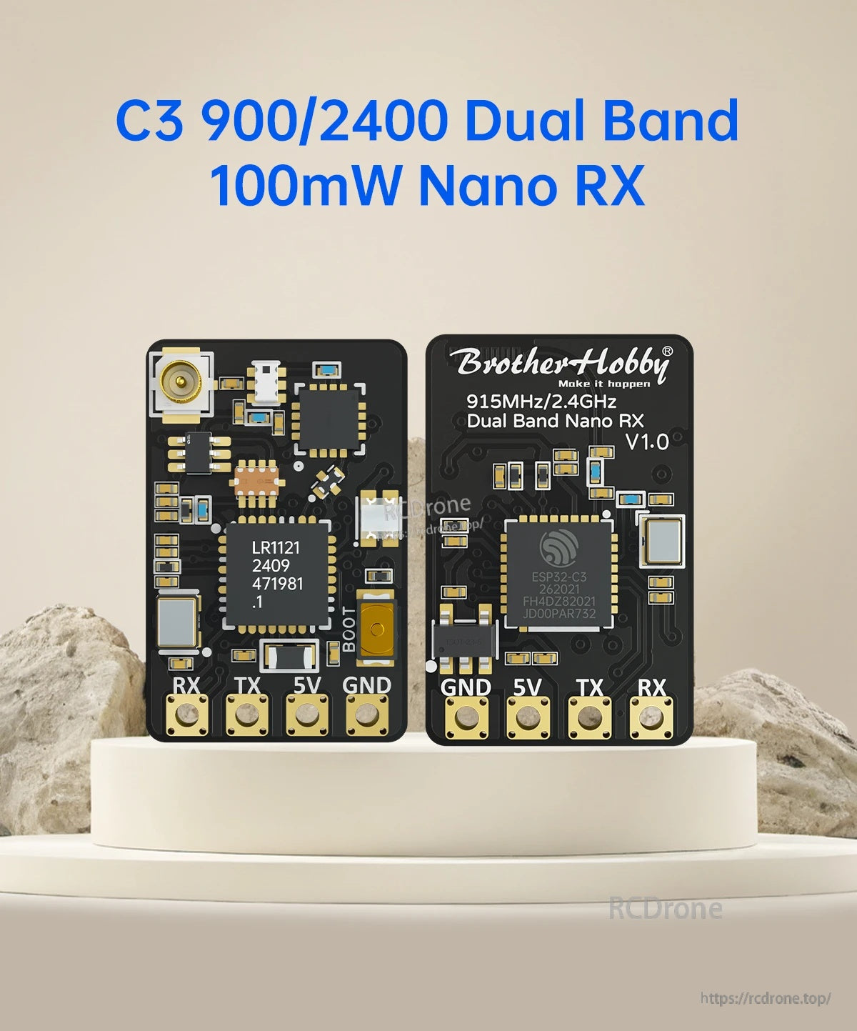BrotherHobby C3 900/2400 Dual Band 100mW Nano RX