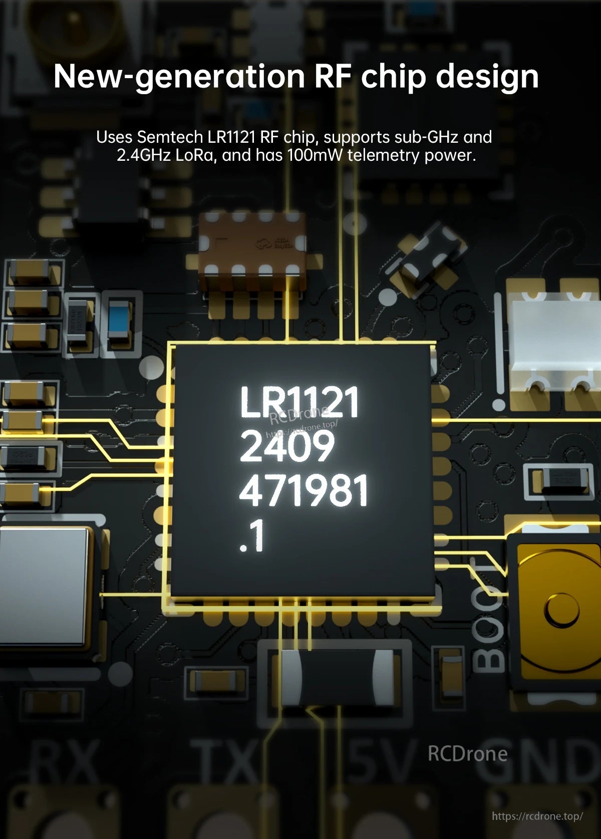 BrotherHobby C3 900/2400 Dual Band 100mW Nano RX