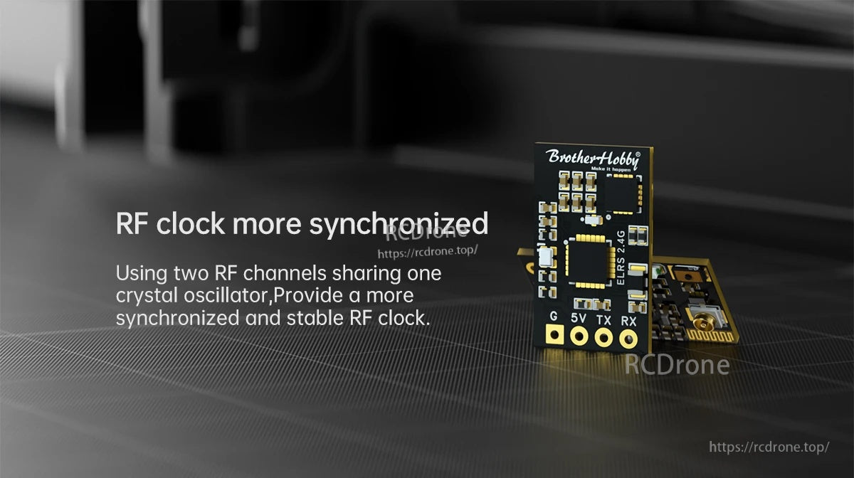 BrotherHobby ELRS 2.4GHz/915MHz NANO RX
