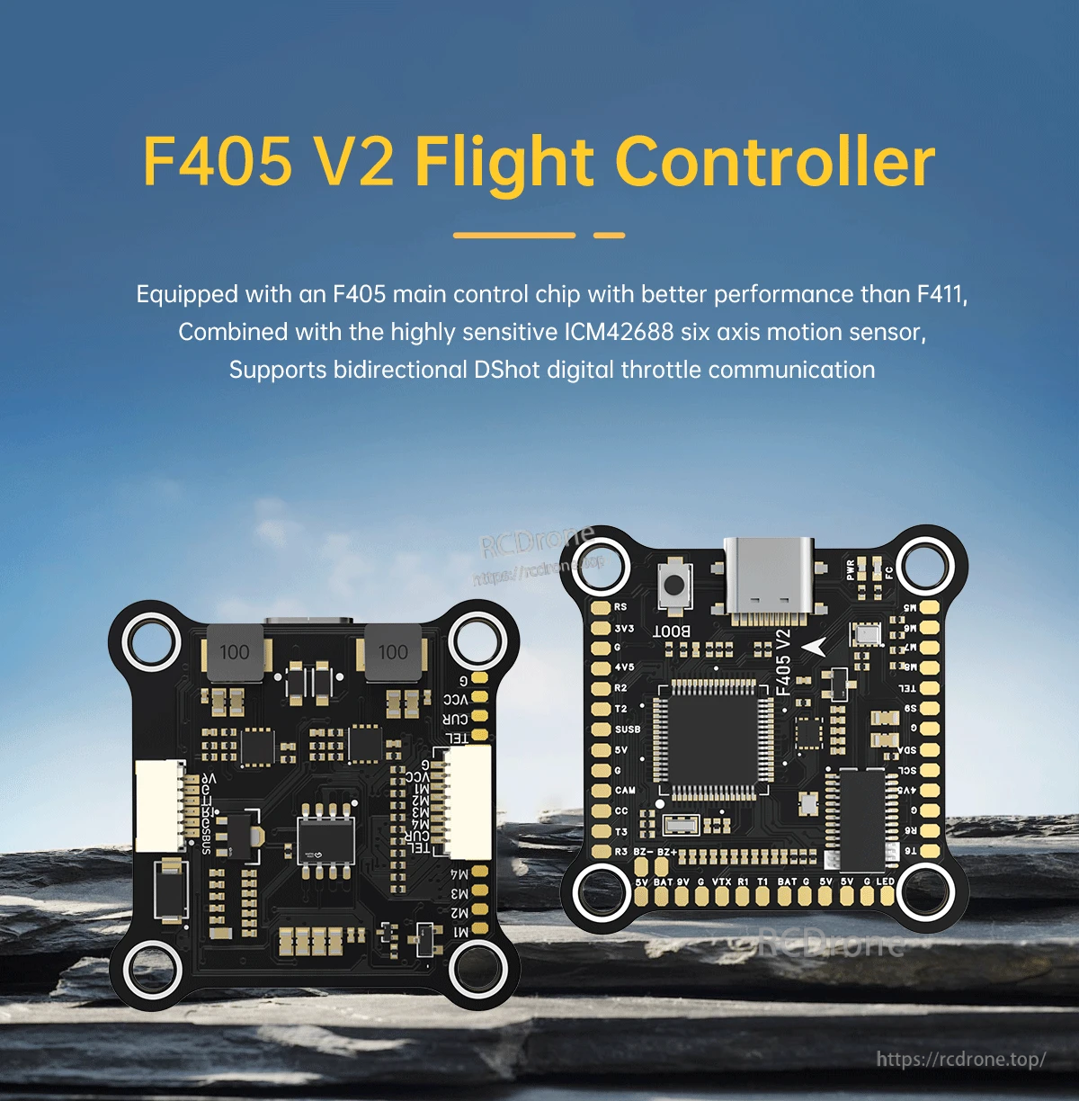 BrotherHobby Returner 3-6S F405 V2 Betaflight Flight controller