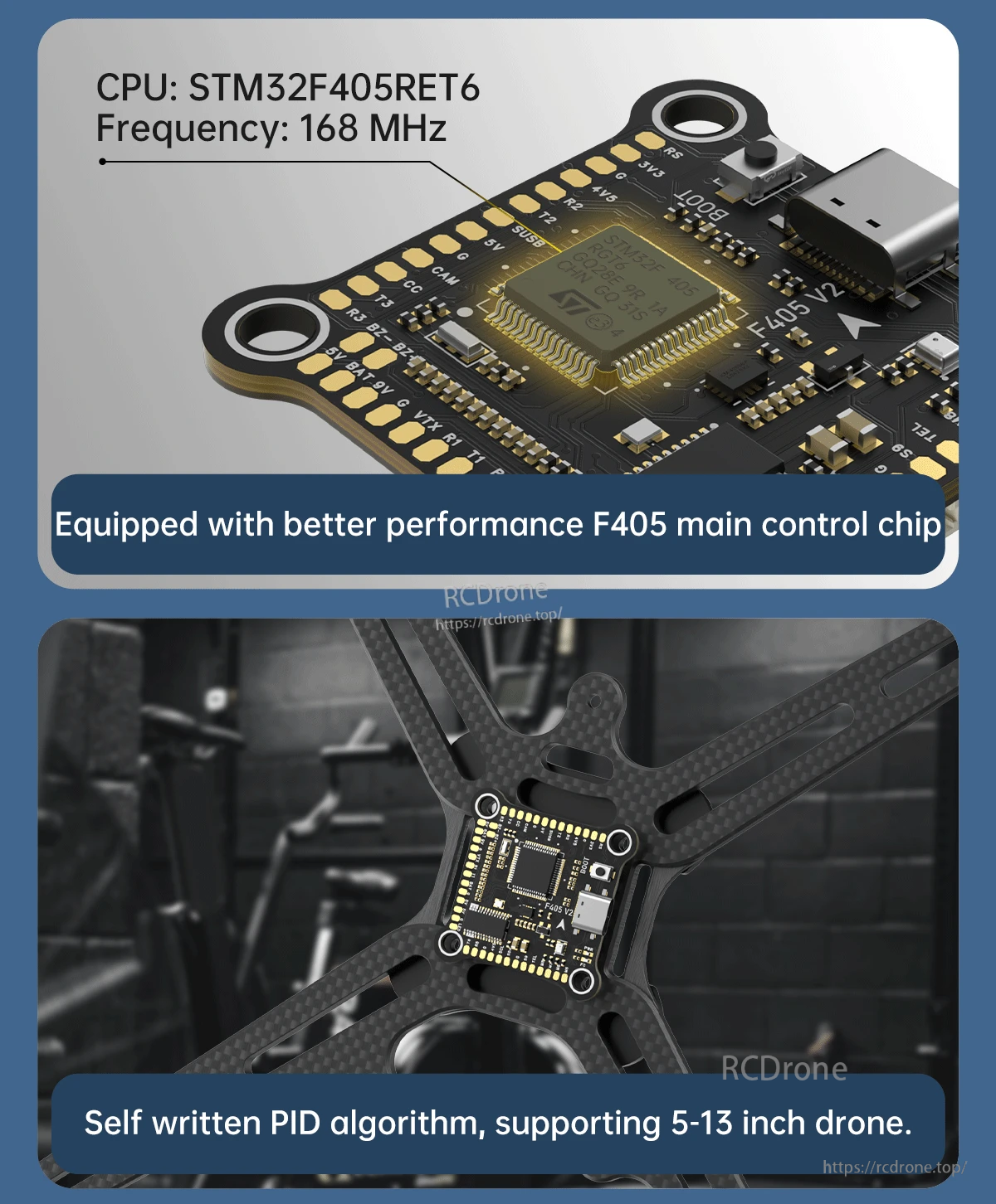 BrotherHobby Returner 3-6S F405 V2 Betaflight Flight controller