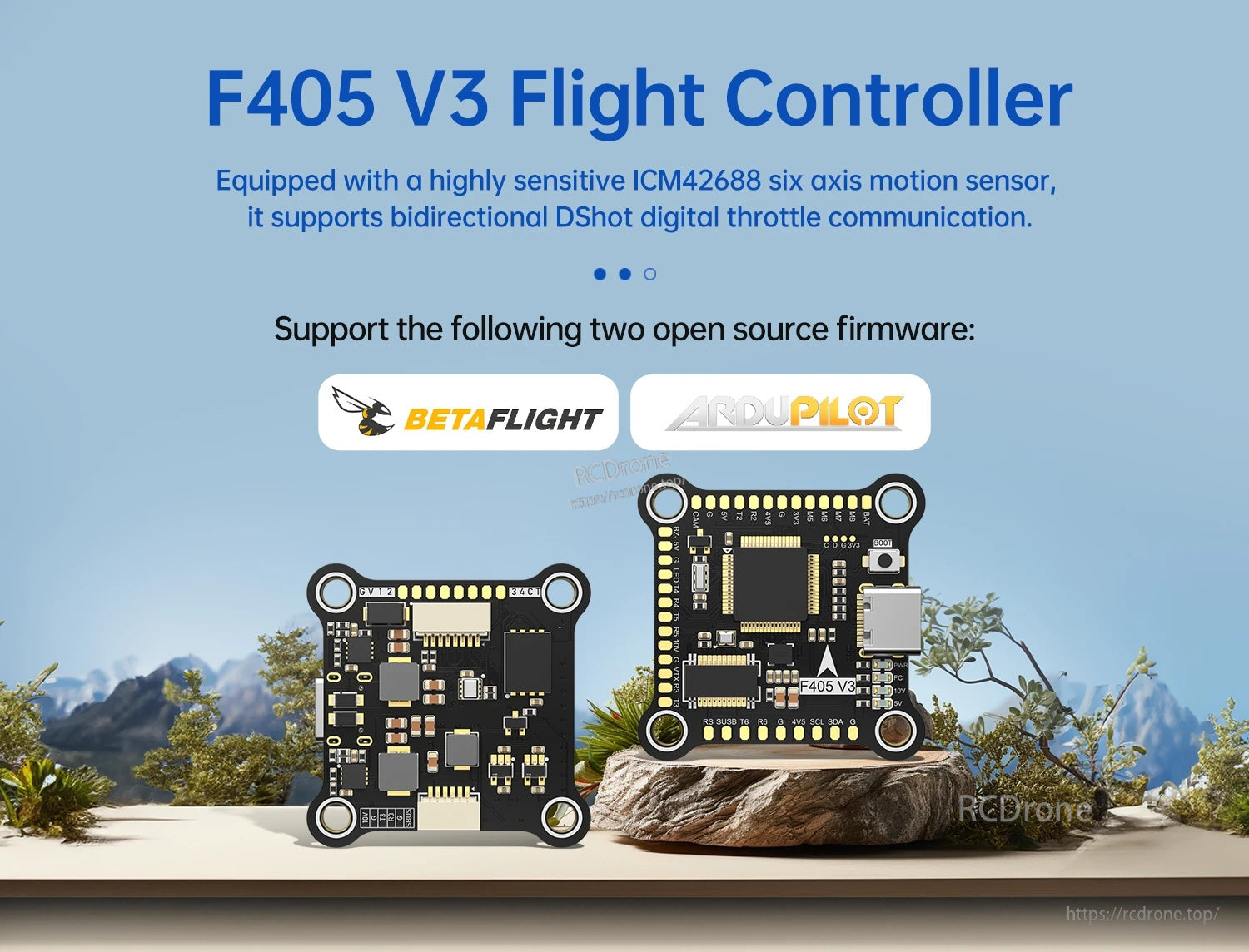 BrotherHobby Returner 3-6S F405 V3 Betaflight Flight controller