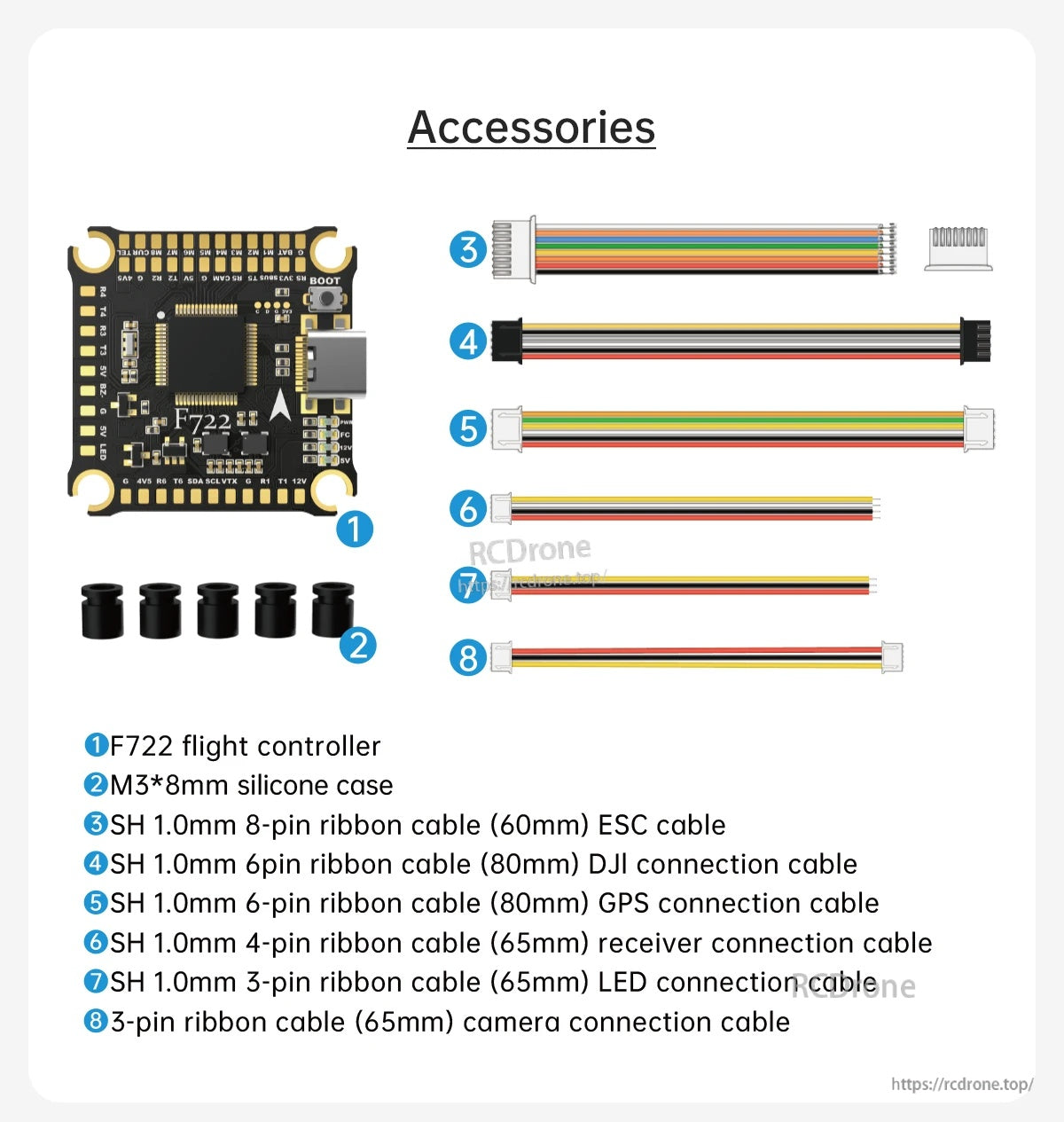 BrotherHobby Returner 3-8S F722 Betaflight Flight controller