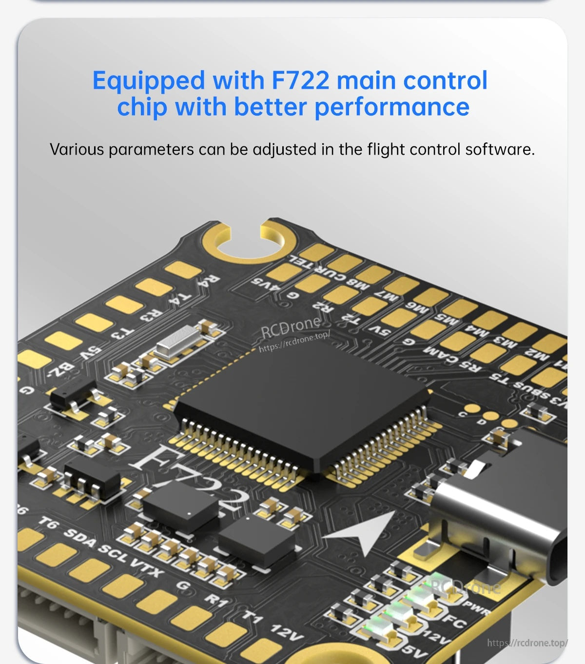 BrotherHobby Returner 3-8S F722 Betaflight Flight controller