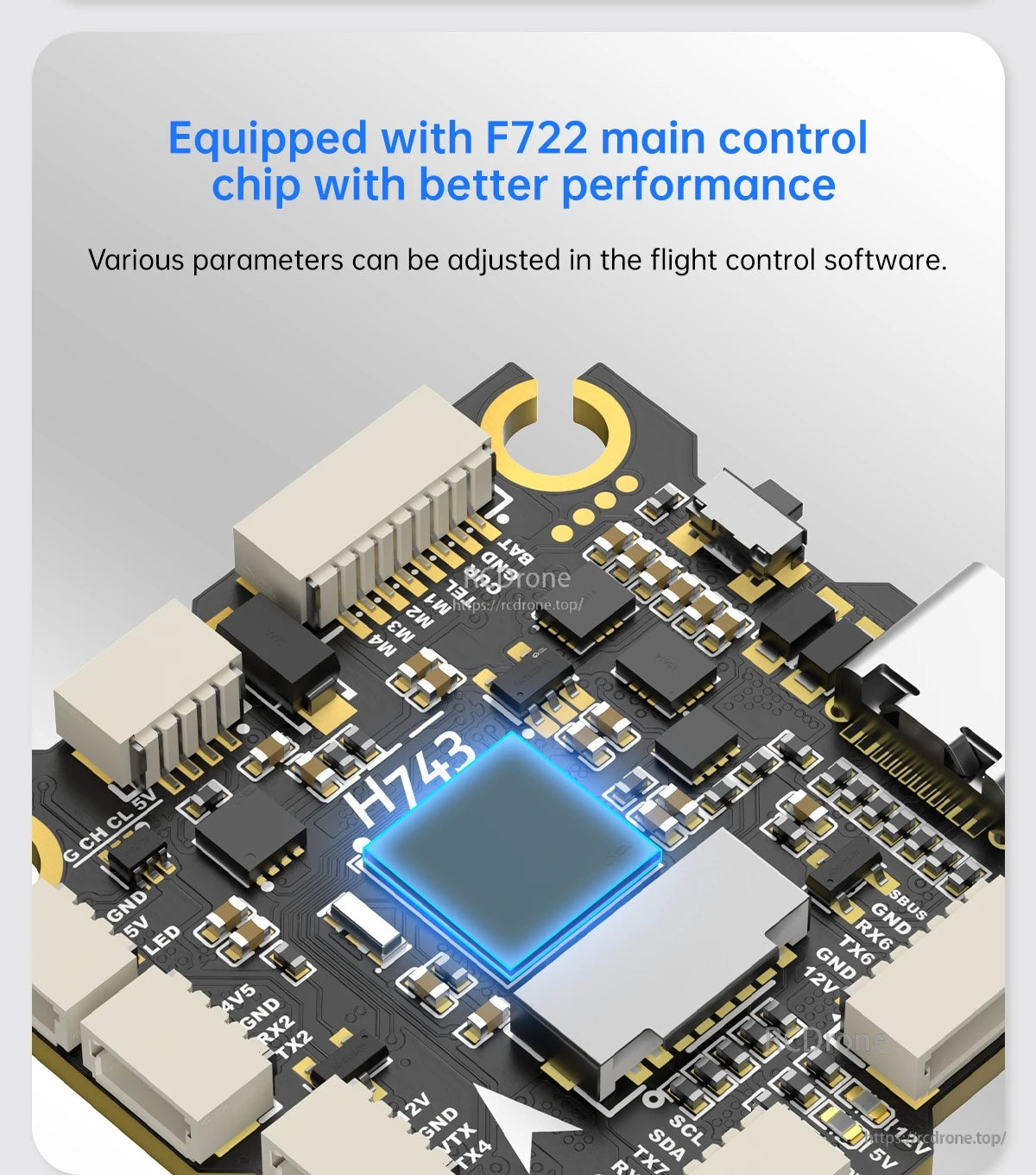 BrotherHobby Returner 3-8S H743 Betaflight Flight controller