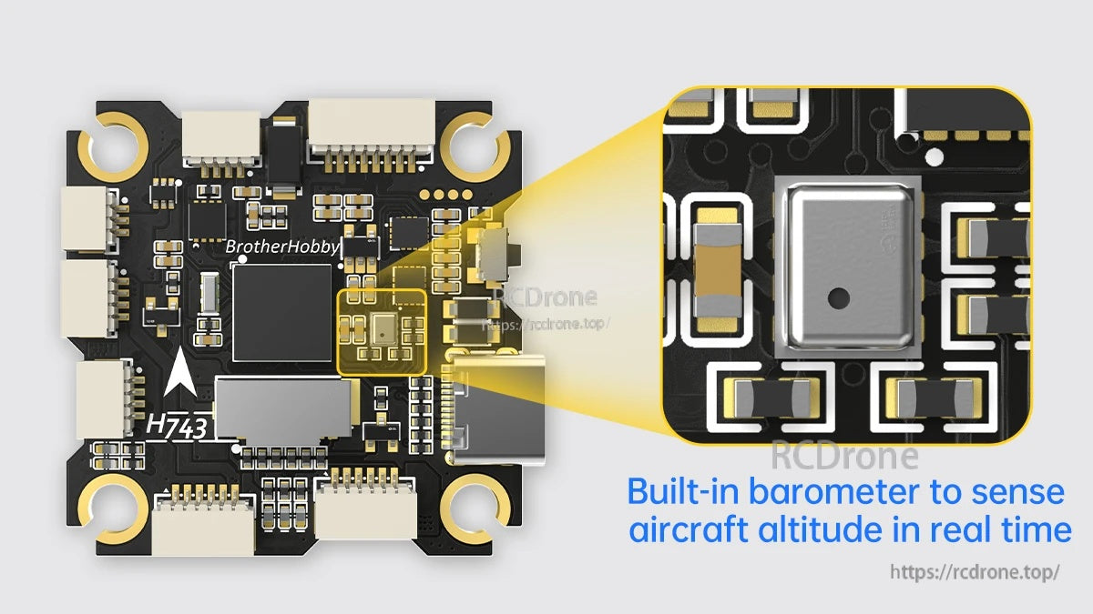 BrotherHobby Returner 3-8S H743 Betaflight Flight controller