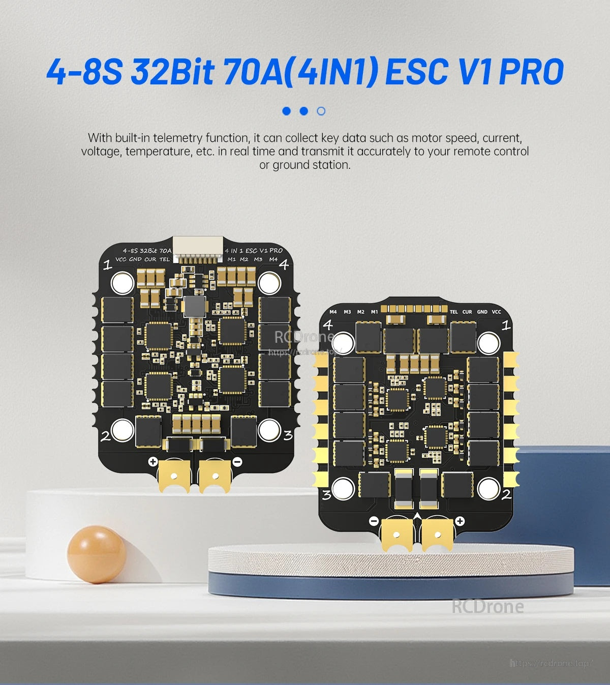 BrotherHobby Returner 4-8S 32bit am32 70A 4in1 ESC V1 PRO